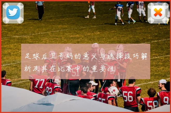 足球后卫号码的意义与选择技巧解析及其在比赛中的重要性